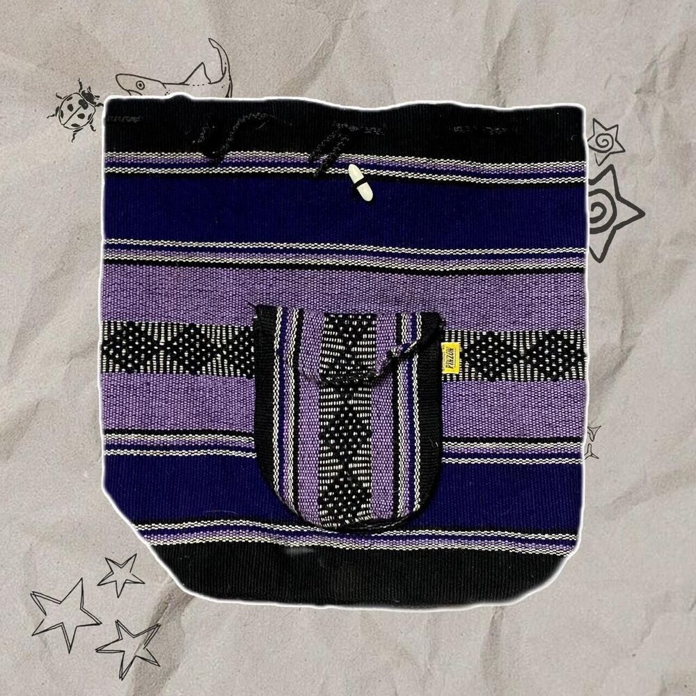 Artesanias Pinzon Bag Purple